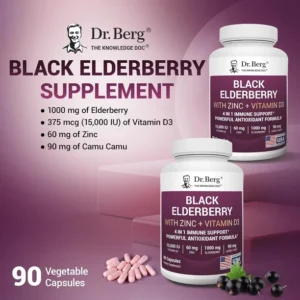 Dr. Berg Advanced Immune Support With Elderberry 1000mg