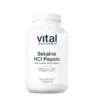 Vital Nutrients Betaine HCl Pepsin with Gentian Root Extract – 225 Capsules