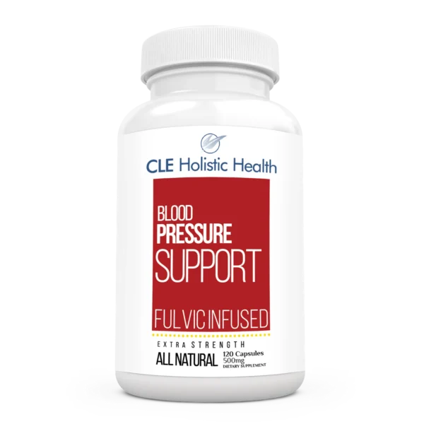 CLE Holistic Blood Pressure Support – Extra Strength Fulvic 120 Capsules