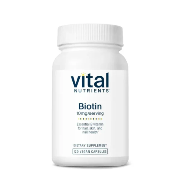 Vital Nutrients Biotin 10 mg – 120 Vegan Capsules