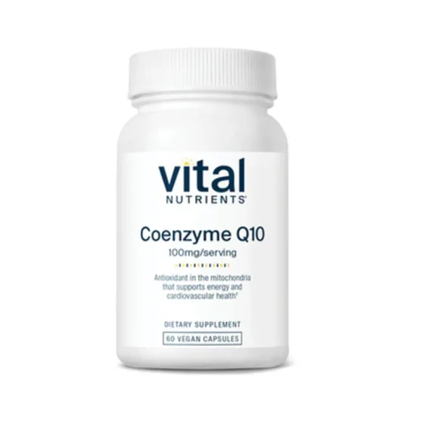 Vital Nutrients Coenzyme Q10 – 100 mg – 60 Vegan Capsules