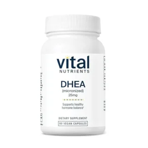 Vital Nutrients DHEA (Micronized) 10 mg – 60 Vegan Capsules