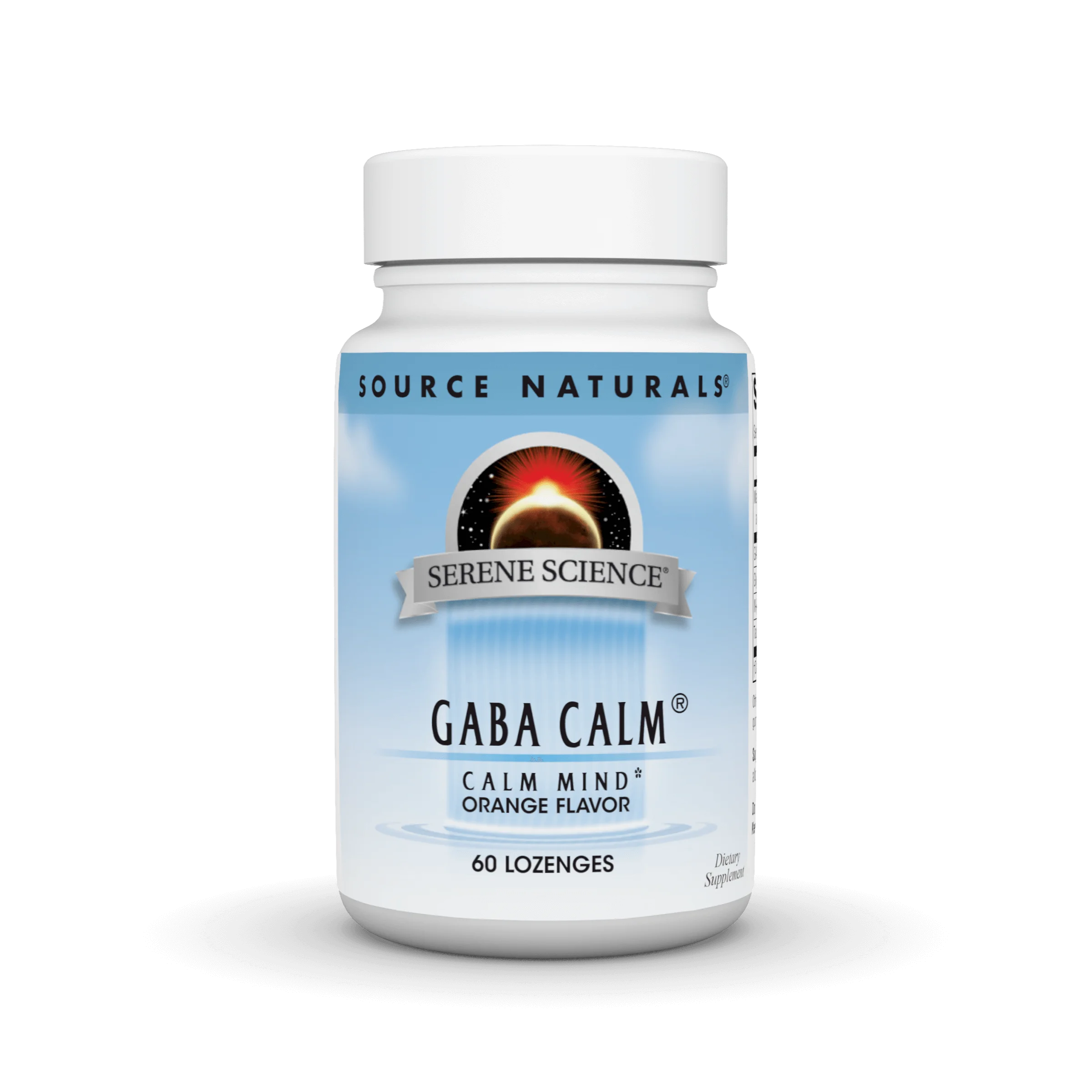 Source Naturals GABA Calm | Orange Flavor Lozenges | 120 Count