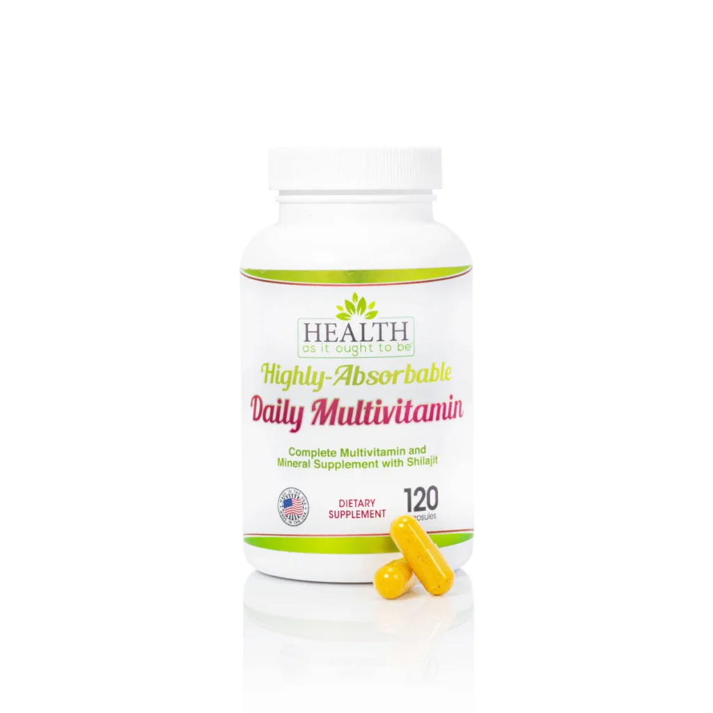 Health As It Ought To Be Highly Absorbable Daily Multivitamin