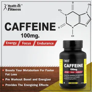 Healthvit Fitness Caffeine 100mg Tablets