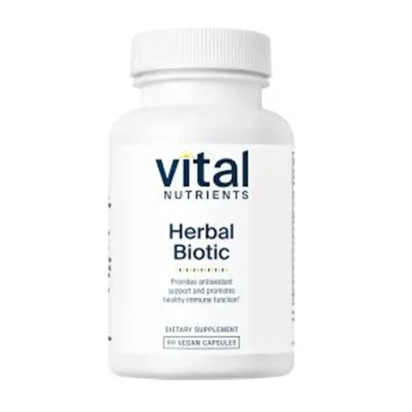Vital Nutrients Herbal Biotic – Immune Support-60 Vegan Capsules