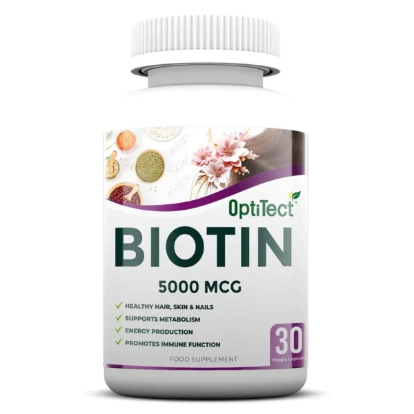 OptiTect Biotin 5000mcg Capsules Price in Pakistan