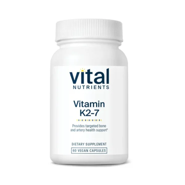 Vital Nutrients Vitamin K2-7 – 60 Vegan Capsules