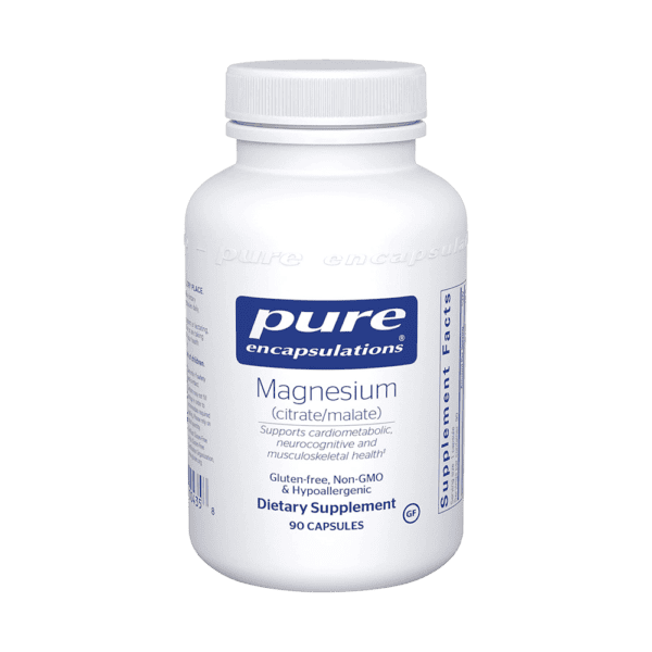 Pure Encapsulations Magnesium (citrate/malate) 90 Capsules