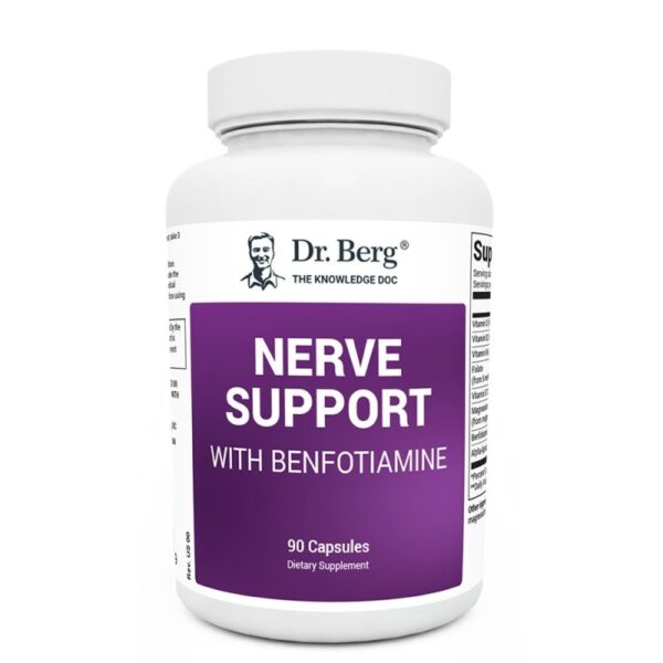 Dr. Berg Nerve Support – Nerve Health 60 Capsules
