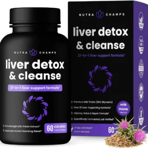 NutraChamps Liver Detox and Cleanse Capsules
