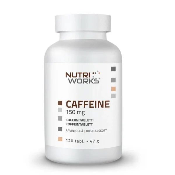 Nutri Works Caffeine 150mg Capsules Price in Pakistan