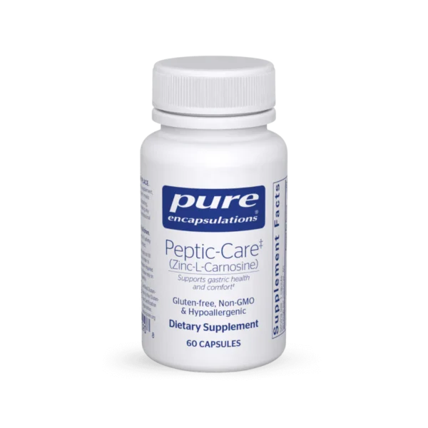 Pure Encapsulations Peptic-Care – Zinc-L-Carnosine (60 Capsules) In Pakistan