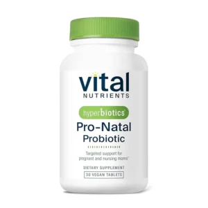 Vital Nutrients Hyperbiotics Pro-Natal Probiotic – 30 Vegan Tablets