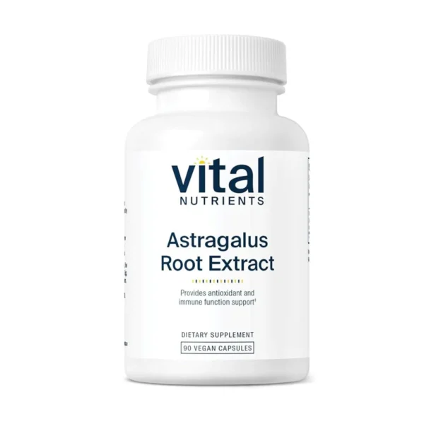 Vital Nutrients Astragalus Root Extract – 90 Vegan Capsules