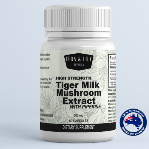 Fern & Lily Tiger Milk Mushroom Extract Capsules