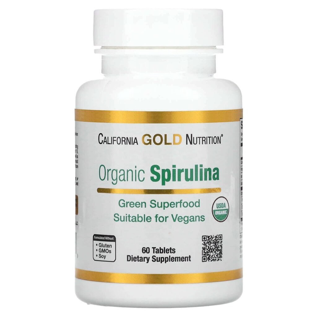 California Gold Nutrition Spirulina Supplement