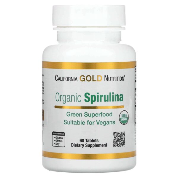 California Gold Nutrition Spirulina Supplement