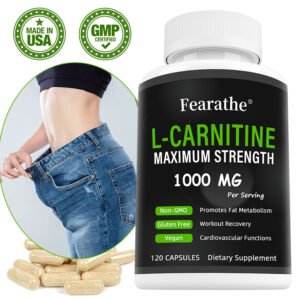 Fearathe L-Carnitine Maximum Strength 1000mg Capsules
