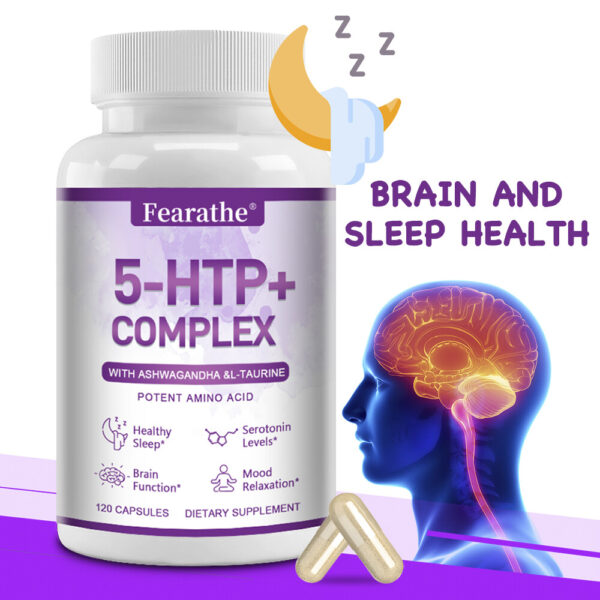 Fearathe 5-HTP + Complex Capsules