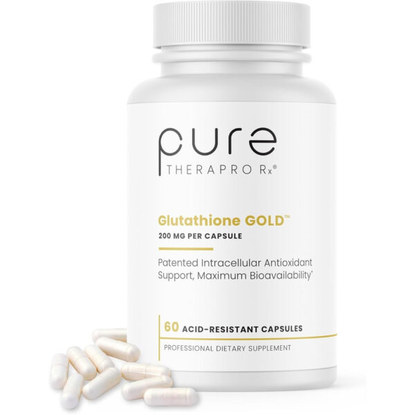 Pure TheraPro Rx Glutathione Gold 200mg Capsules in Pakistan