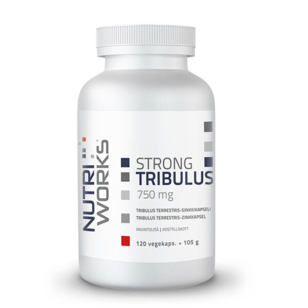 NutriWorks Strong Tribulus 750 mg | 120 Capsules