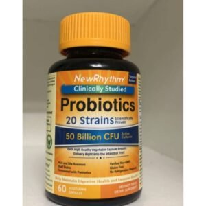Nutrija Probiotics – 50 Billion CFUs | 20 Strains + Probiotics