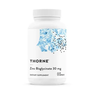 Thorne Zinc Bisglycinate 30 Mg Capsules