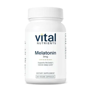 Vital Nutrients Melatonin 3 mg – 60 Vegan Capsules
