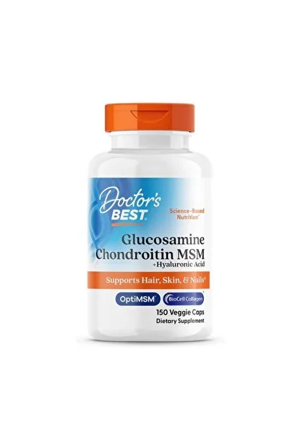 Doctor's Best, Glucosamine Chondroitin MSM with OptiMSM®