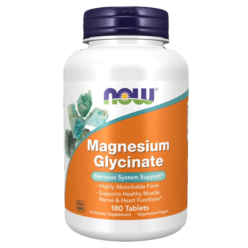 NOW Foods Magnesium Glycinate Capsules
