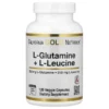 California Gold Nutrition, L-Glutamine + L-Leucine