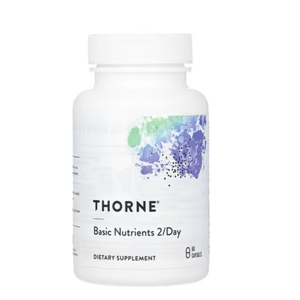 Thorne, Basic Nutrients 2/Day, 60 Capsules