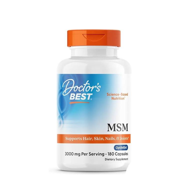 Doctor's Best, MSM with OptiMSM®, 1,500 mg