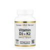 California Gold Nutrition, Vitamin D3 + K2