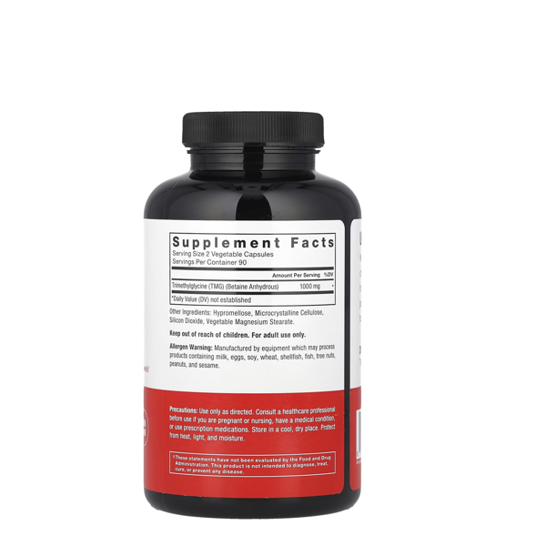 Force Factor, TMG Betaine, 180 Vegetable Capsules