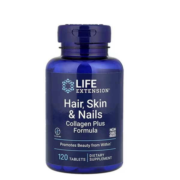 Life Extension, Hair, Skin & Nails, Collagen Plus Formula