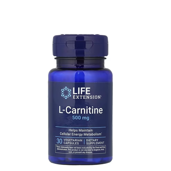 Life Extension, L-Carnitine, 500 mg,