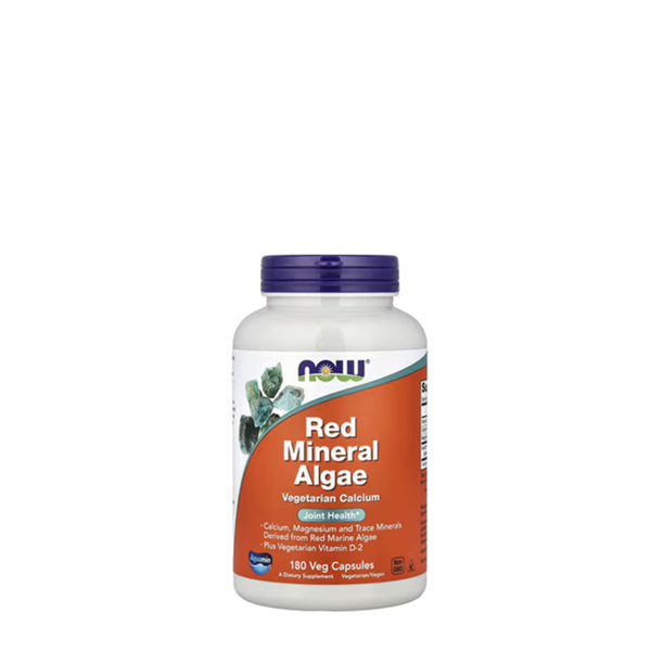 NOW Foods, Red Mineral Algae, 180 Veg Capsules