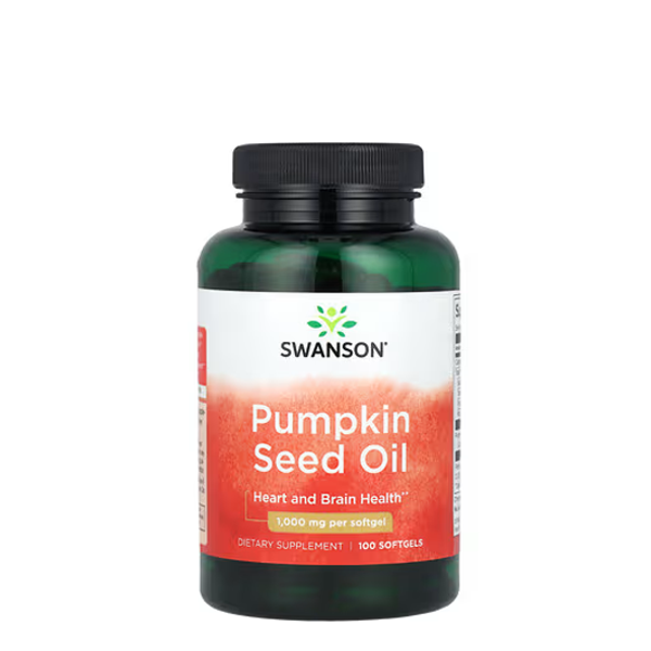 Swanson Vitamins, Pumpkin Seed Oil, 1,000 mg, 100 Capsules