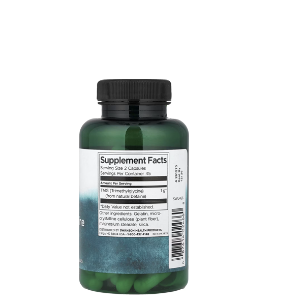 Swanson Vitamins, TMG, 500 mg, 90 Capsules