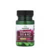 Swanson Vitamins, Vitamins D3 & K2, 60 Veg Caps